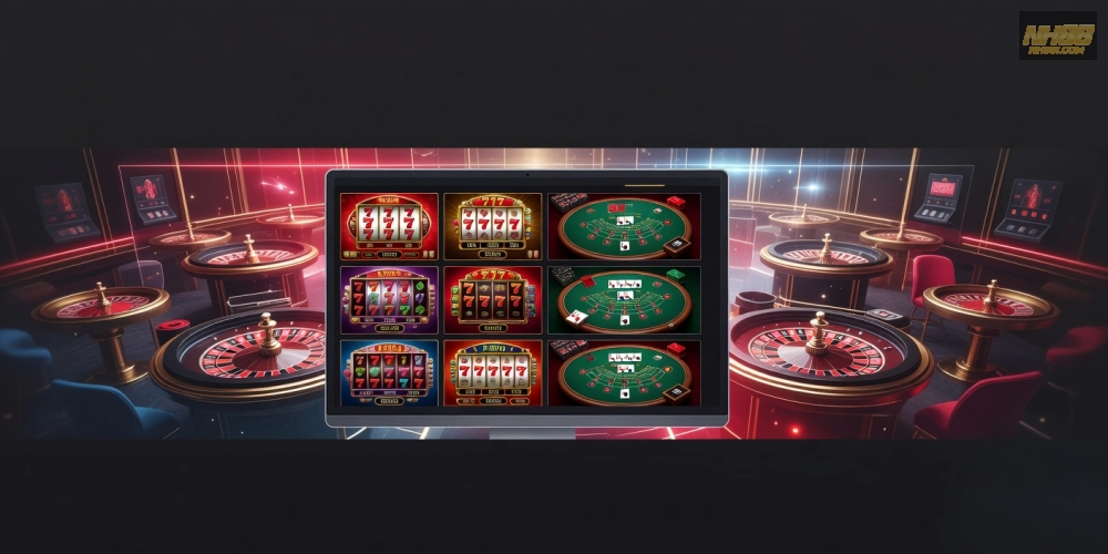 Khái niệm casino nh88 được minh họa qua giao diện sòng bạc trực tuyến hiện đại