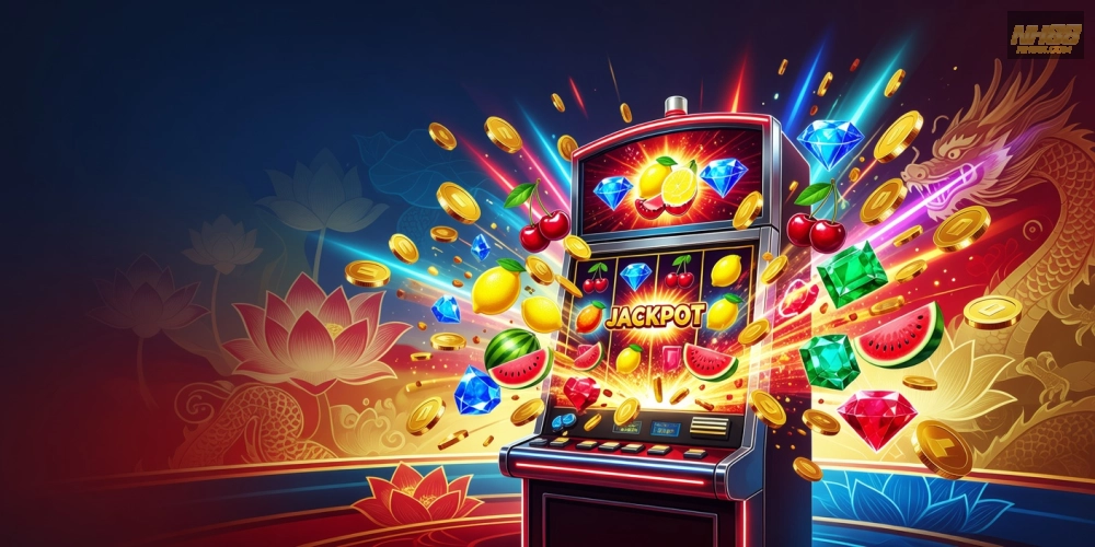 Hình minh họa khái niệm game nổ hũ rút tiền mặt tại nền tảng NH88 uy tín.