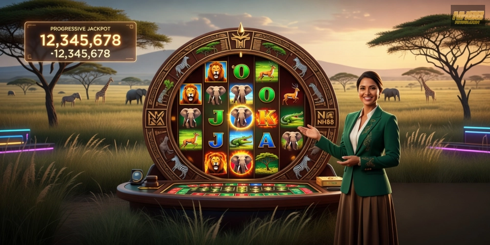 Top slot Mega Moolah live trên nh88 với jackpot tiến bộ khổng lồ và dealer chuyên nghiệp